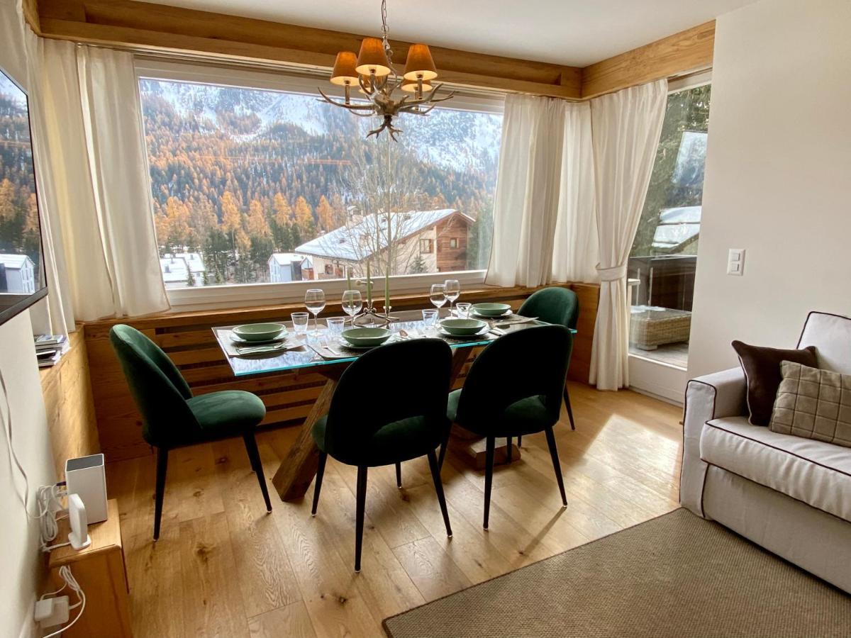Bilocale Nuovo St. Moritz Chesa Arlas Exterior photo